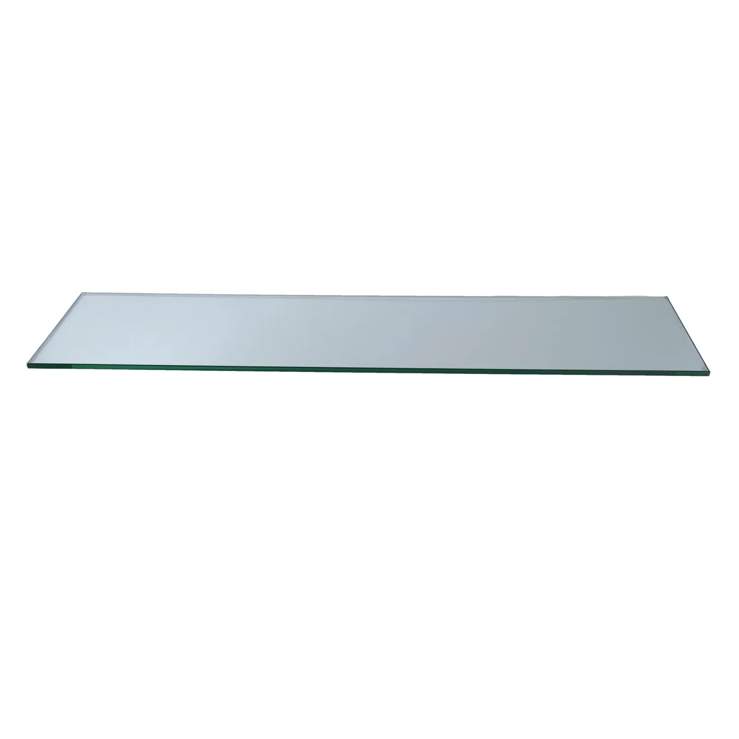 4 3/4" x 24" Rectangle Tempered Glass