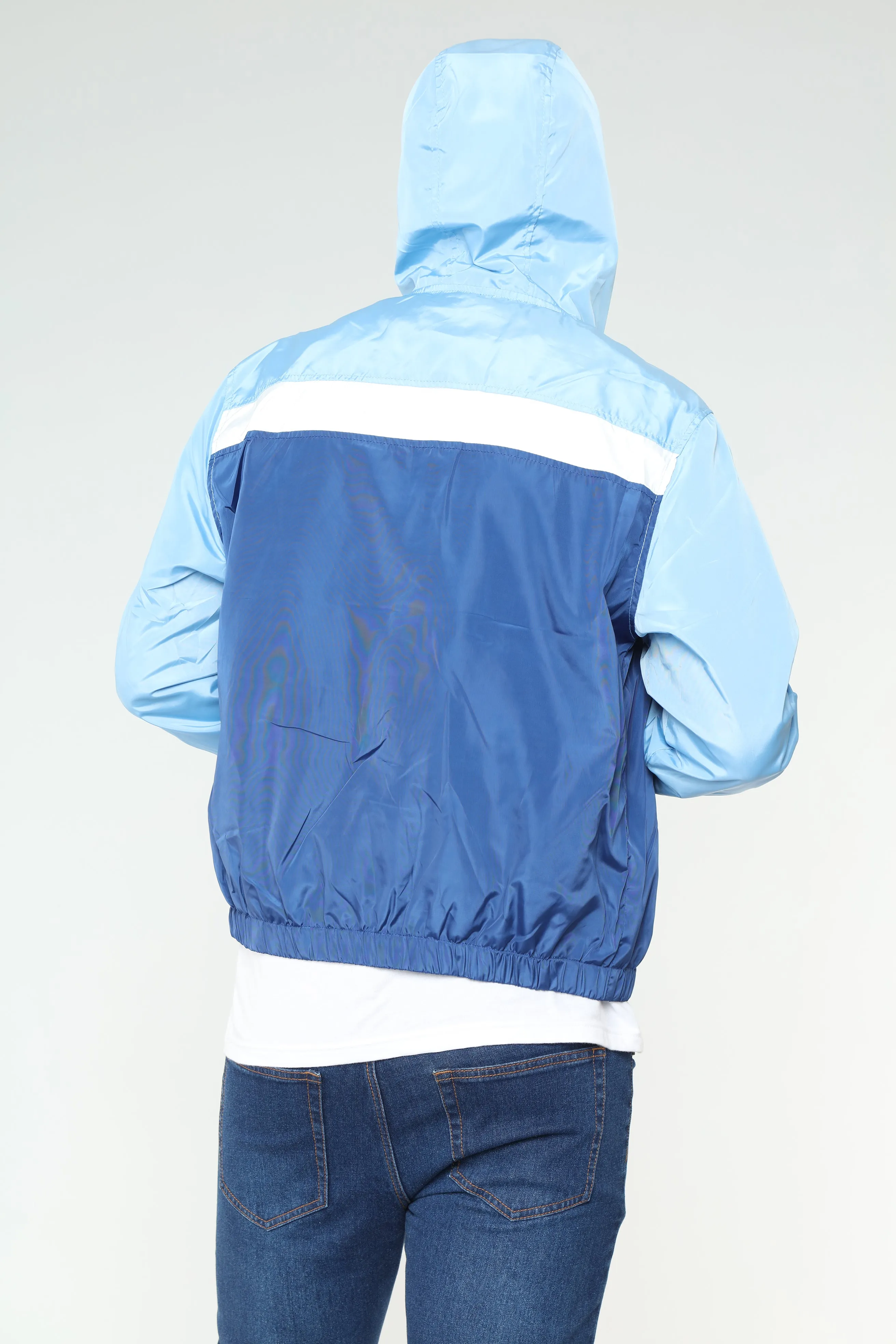 Al Windbreaker Jacket - Blue/combo