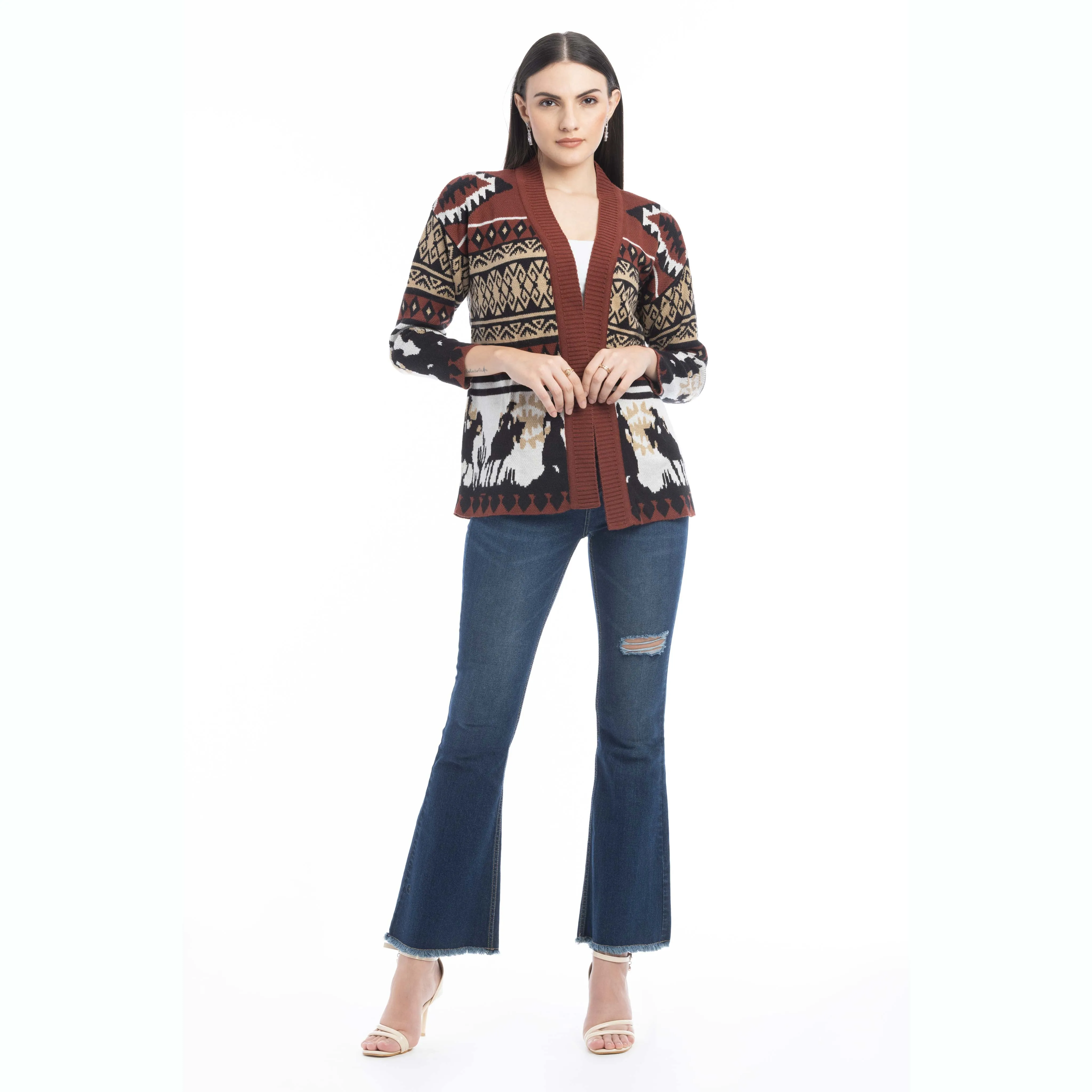 Aniyah Range Riders Cardigan