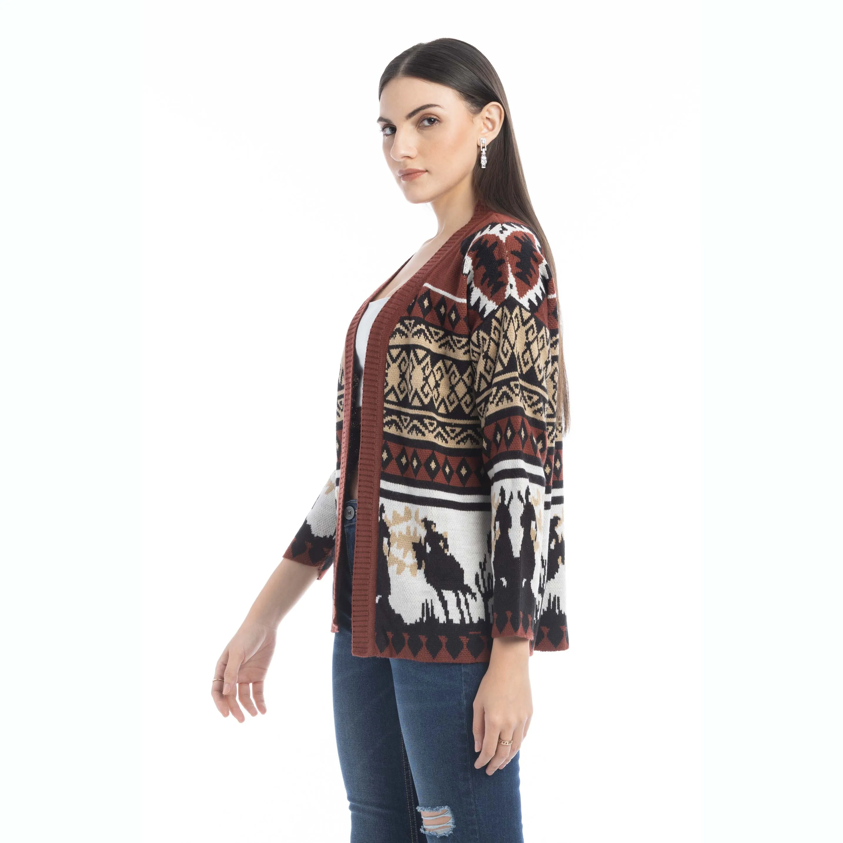 Aniyah Range Riders Cardigan