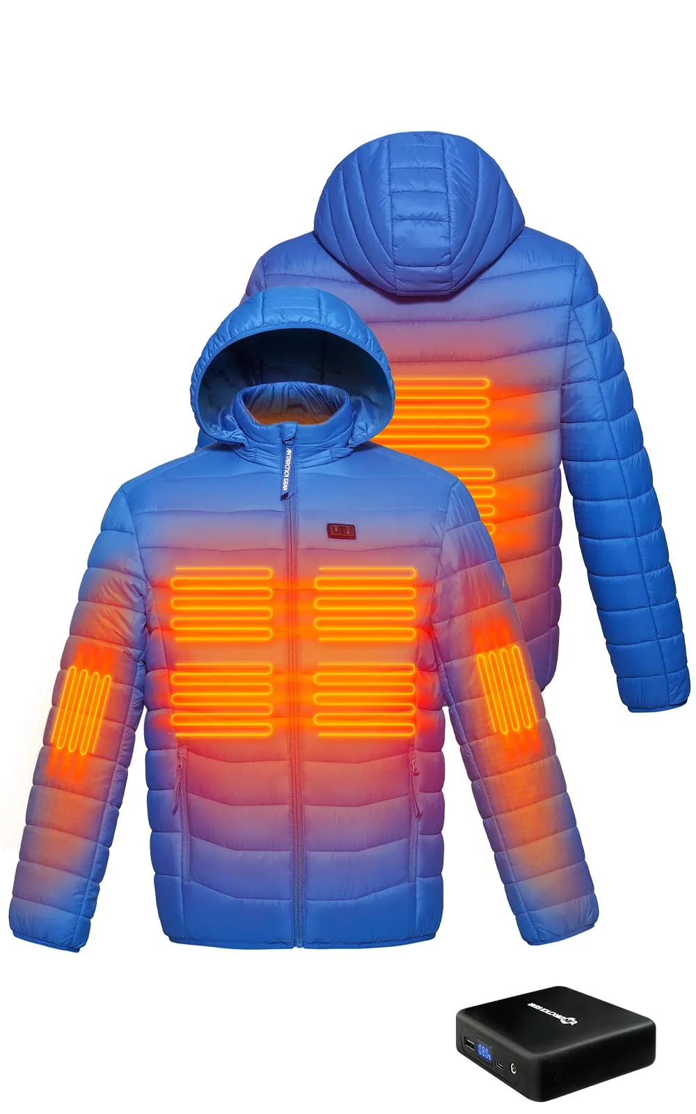 ANTARCTICA GEAR Heated Jacket Lightweight Heating Jackets For Men & Women