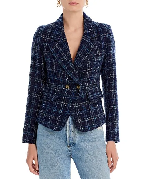 AQUA tweed jacket, Multi color