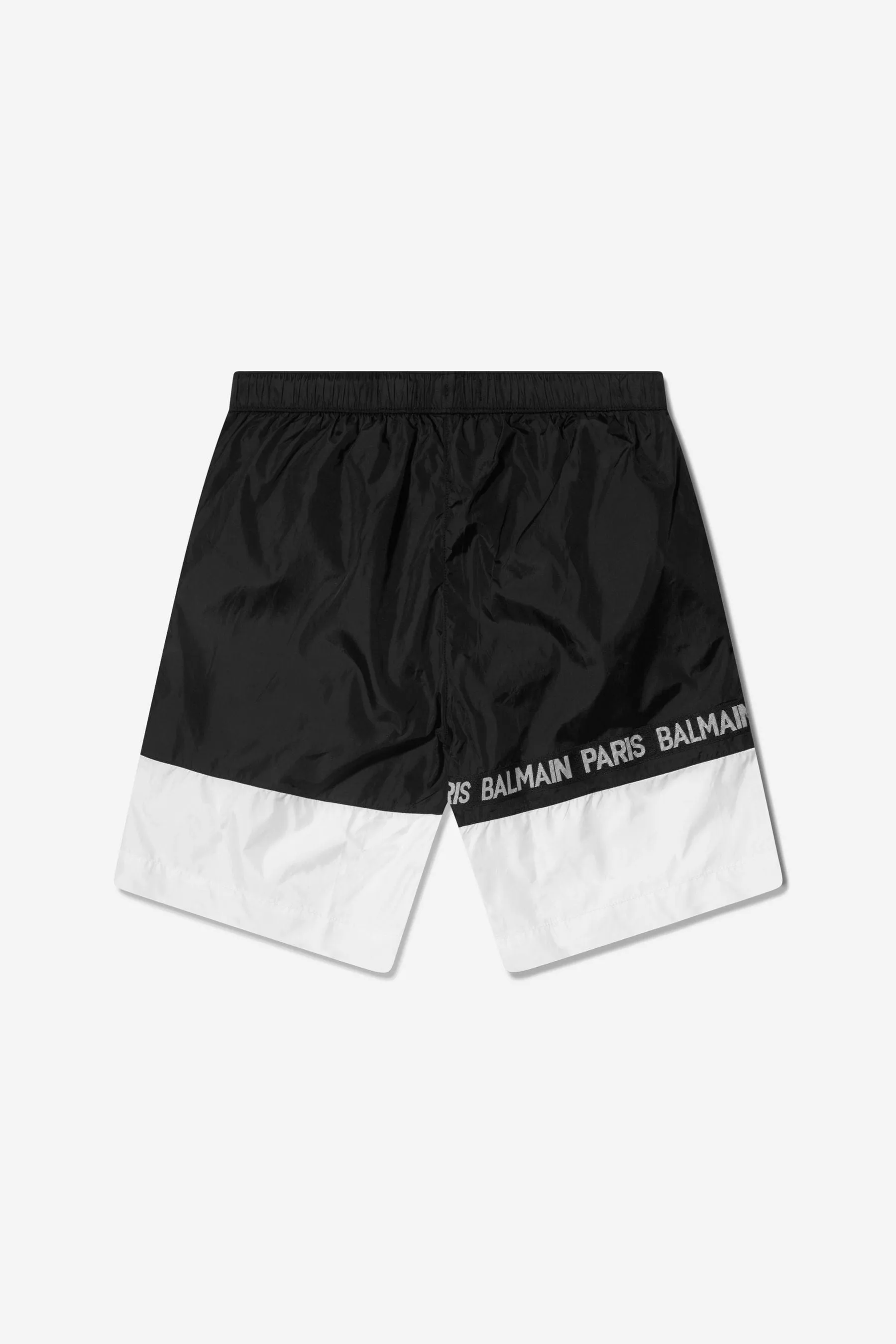 Balmain Boys Colourblock Logo Swim Shorts