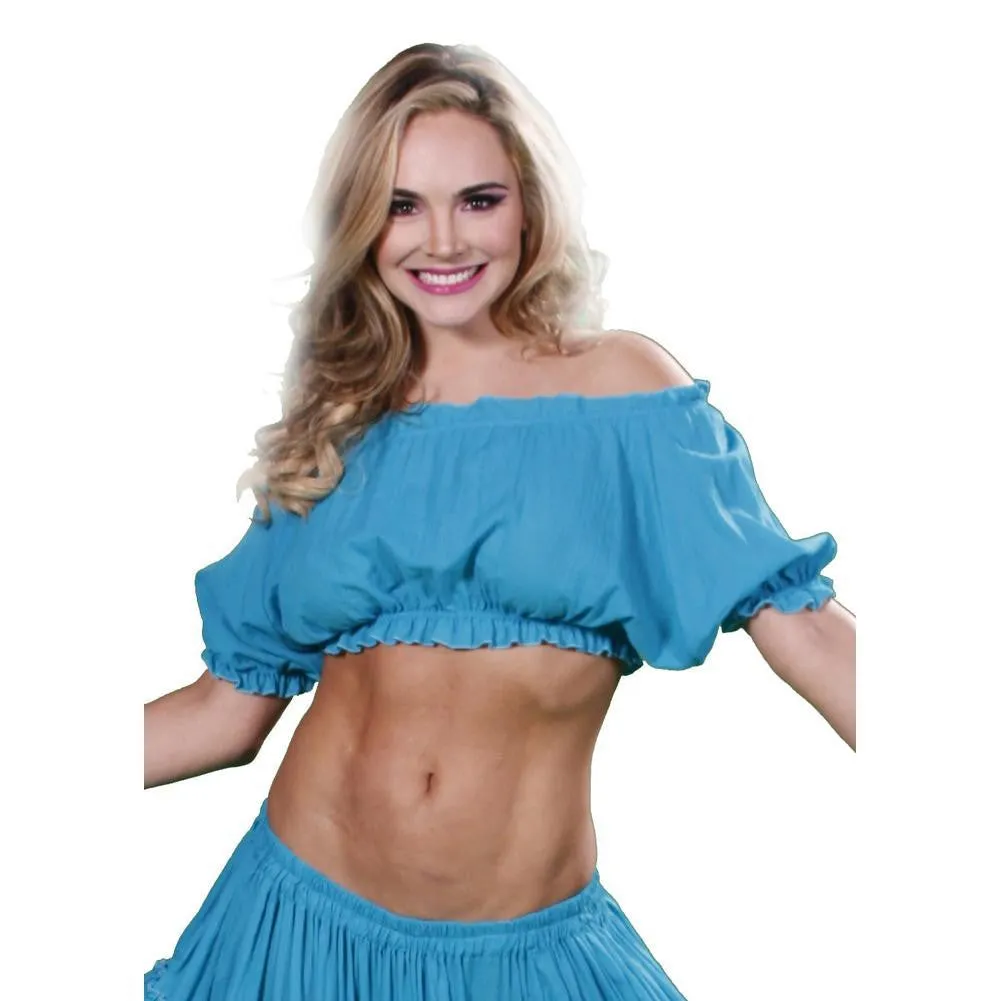 Belly Dance Cotton Balloon Top | ROMA RUFFLE