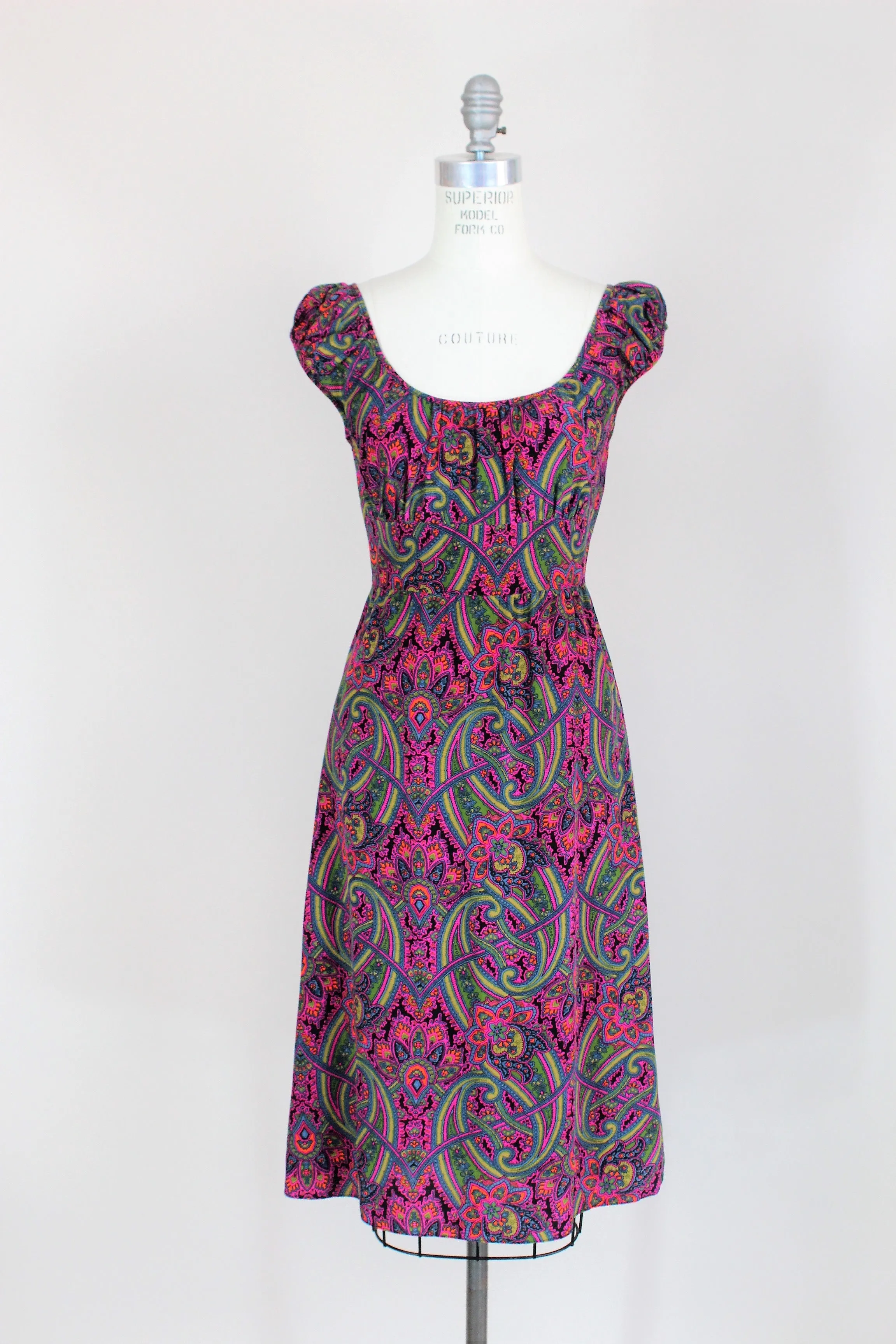 Betsey Johnson Dress In a Pretty Rainbow Print