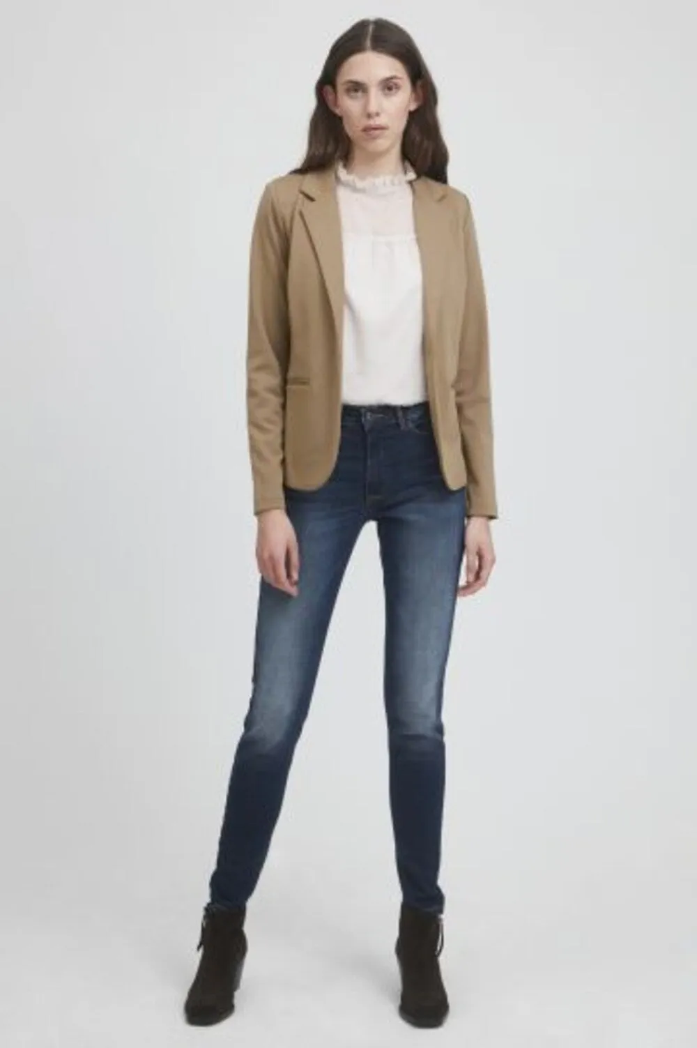 Blazer Ichi Kate, beige