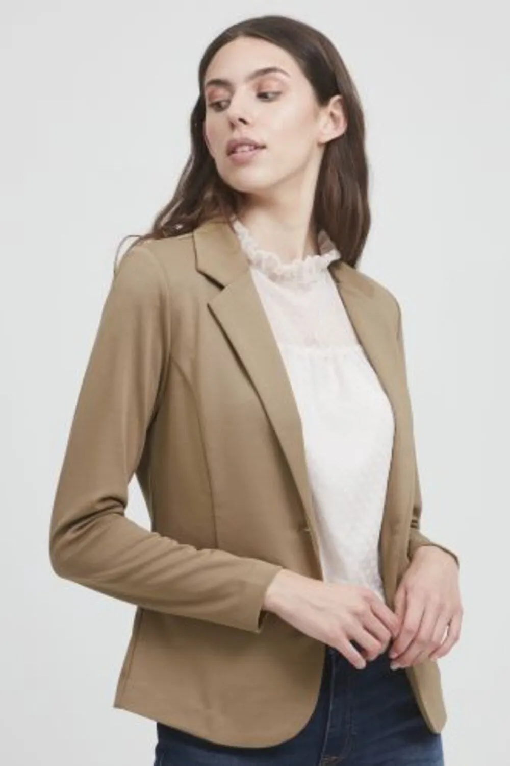 Blazer Ichi Kate, beige