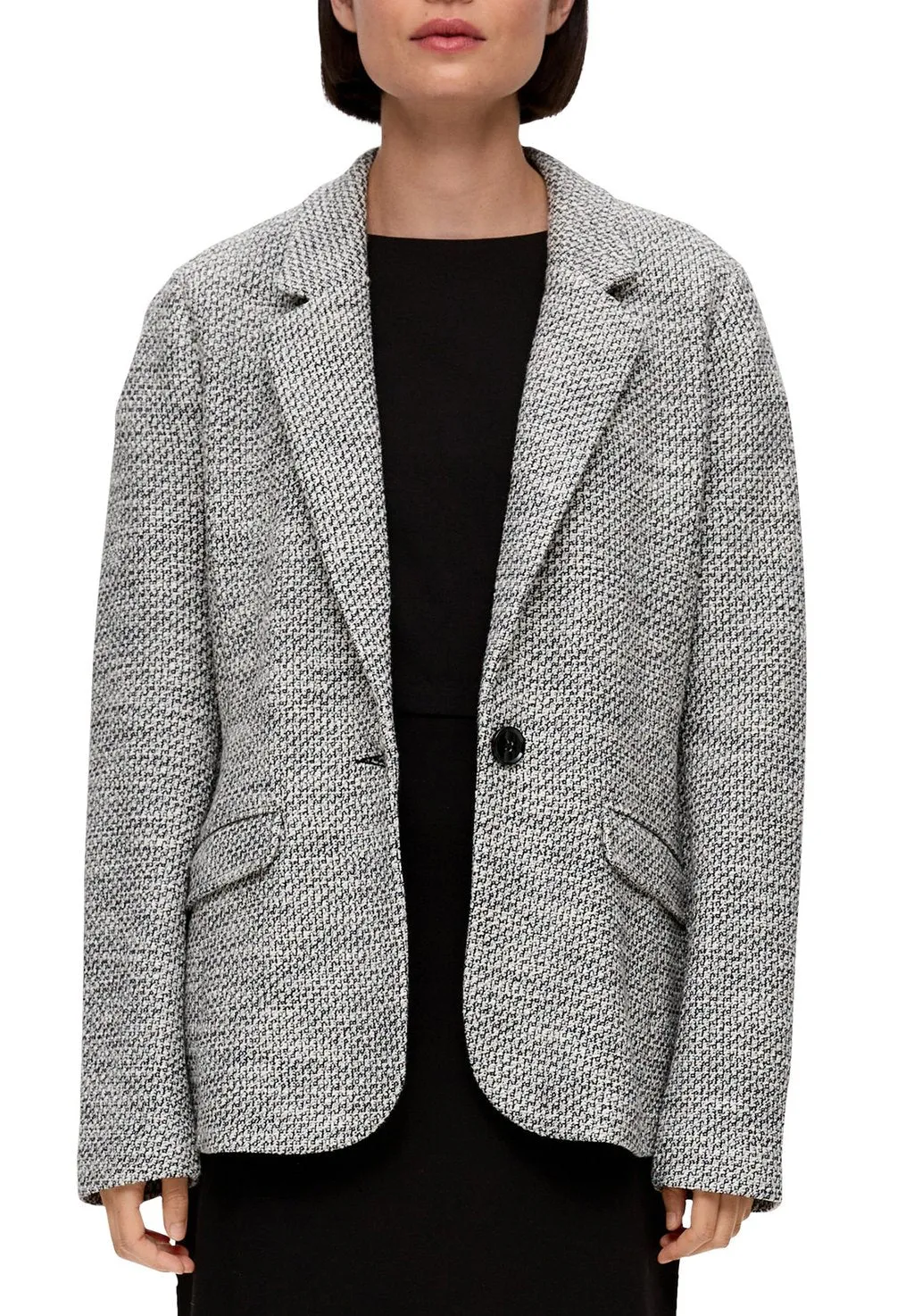 Blazer sliver, black