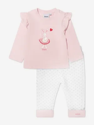 BOSS Baby Girls T-Shirt And Trousers Gift Set