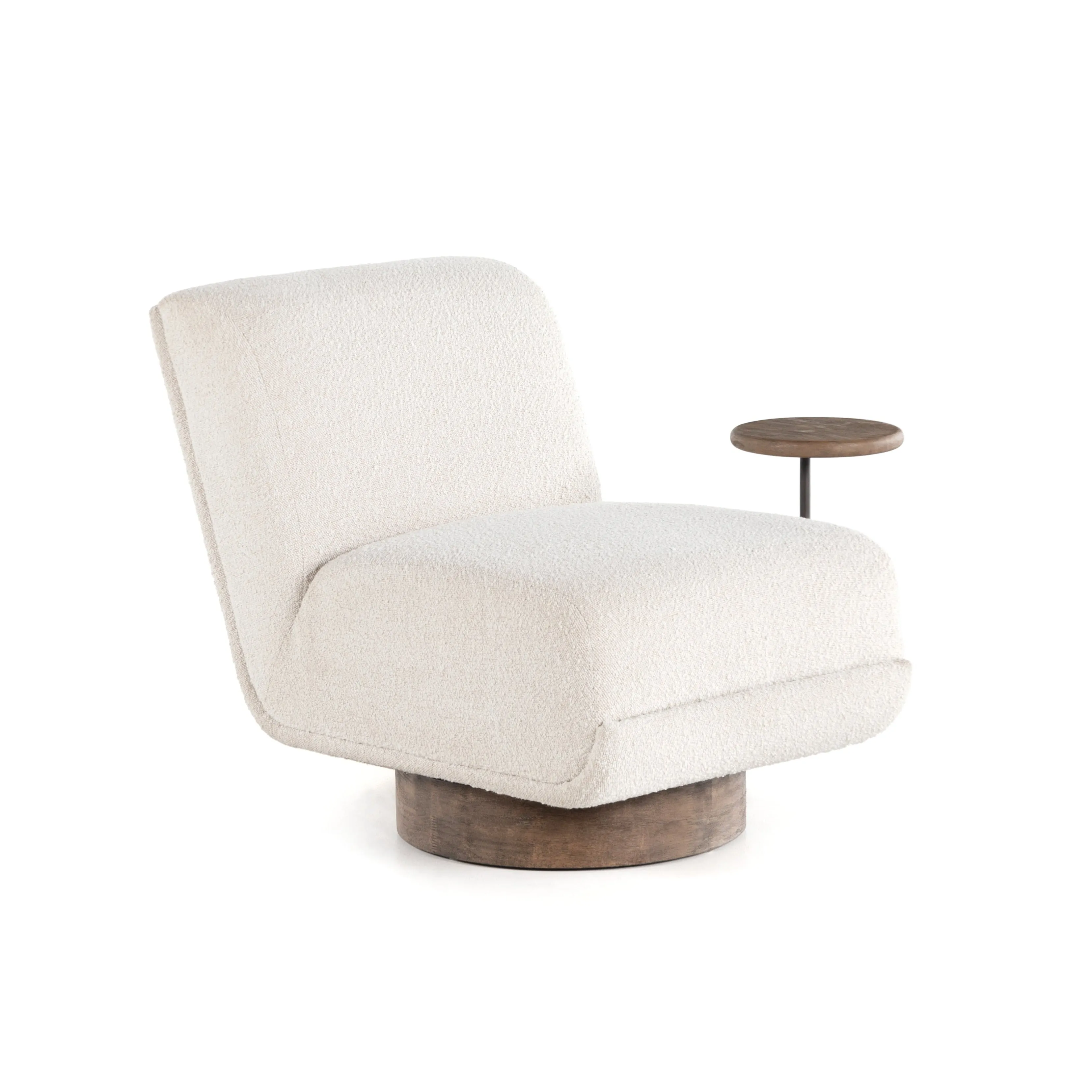 BRONWYN SWIVEL CHAIR  - WHITE