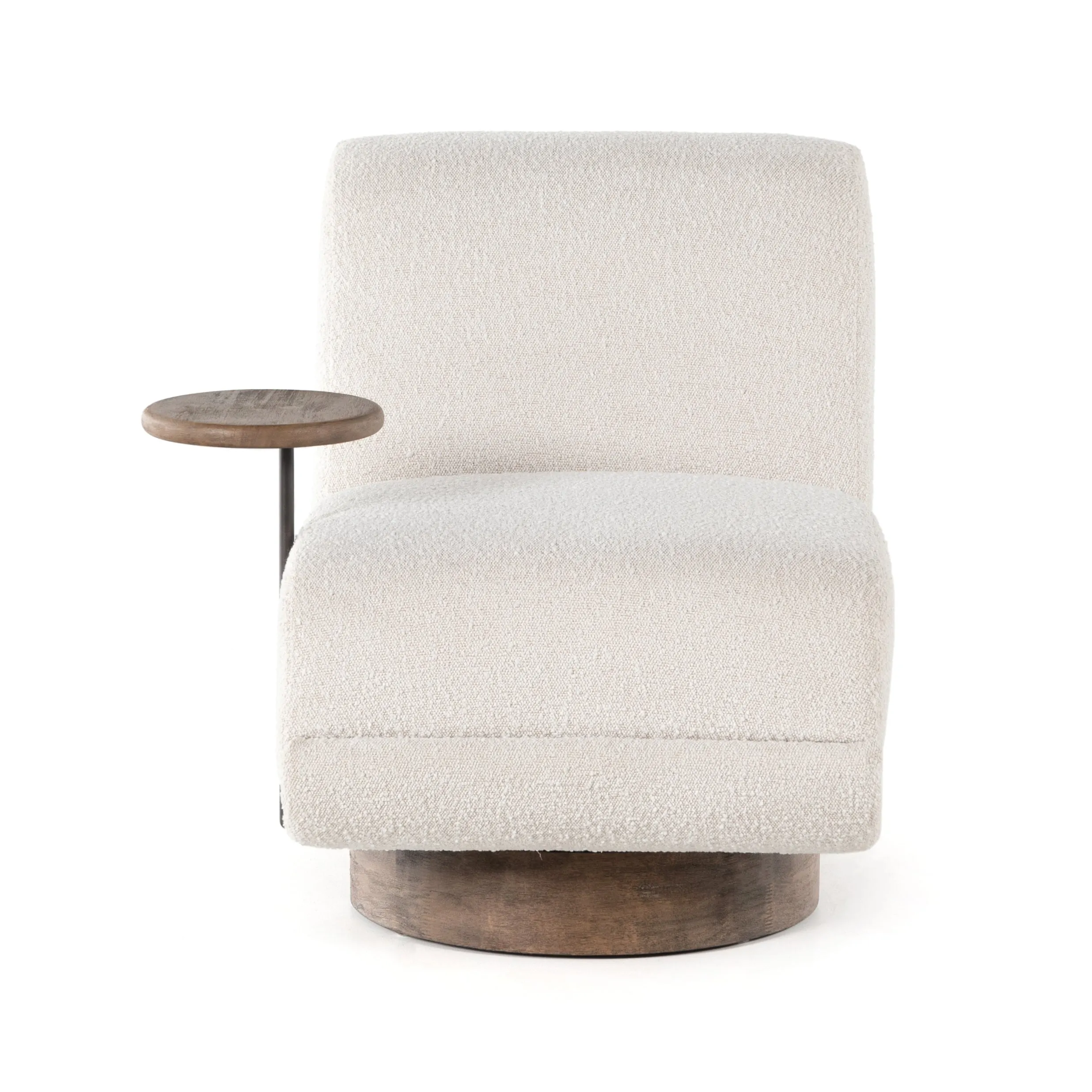 BRONWYN SWIVEL CHAIR  - WHITE