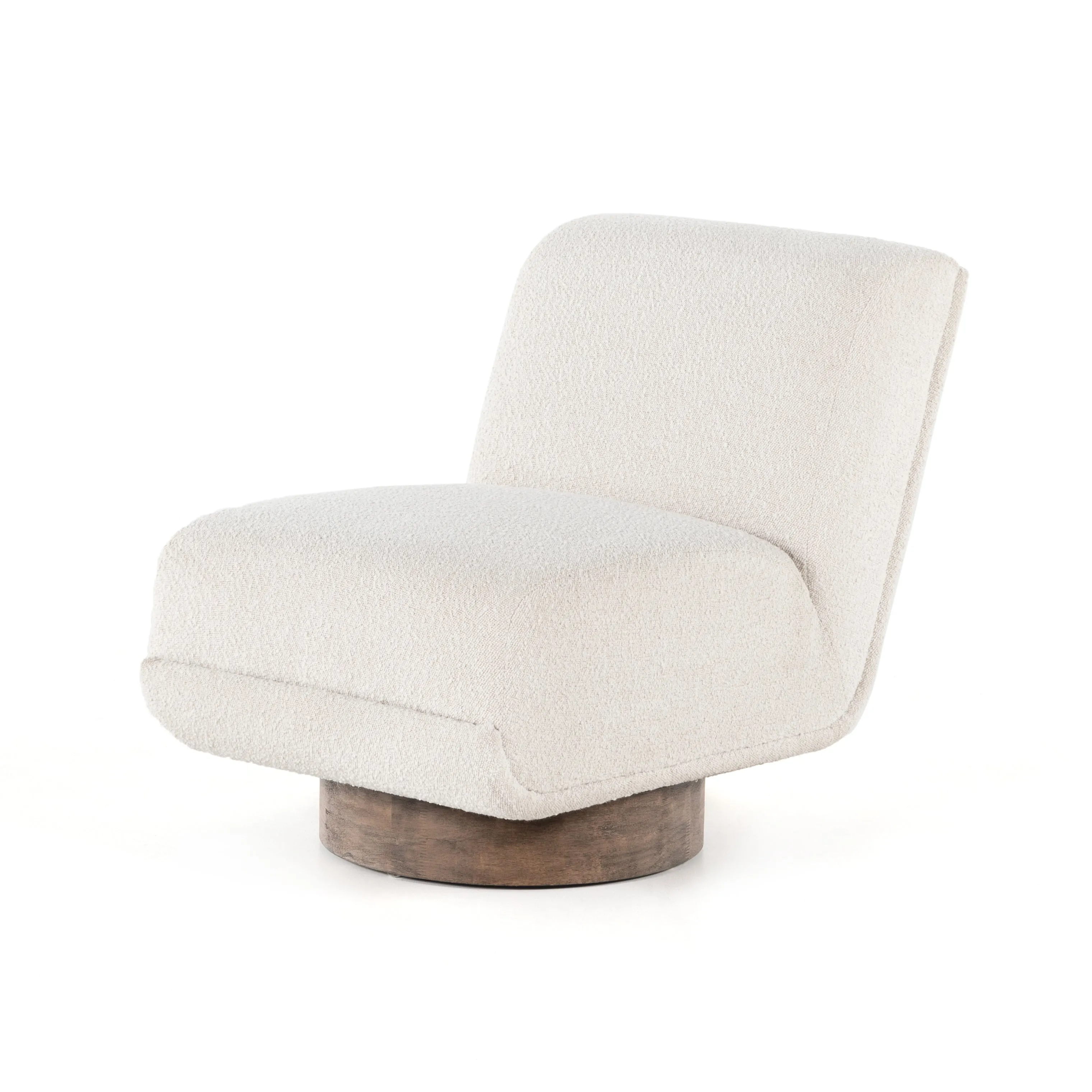 BRONWYN SWIVEL CHAIR  - WHITE