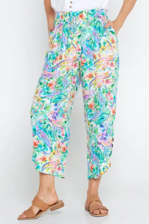 Cartia Pants - Tropical Paisley