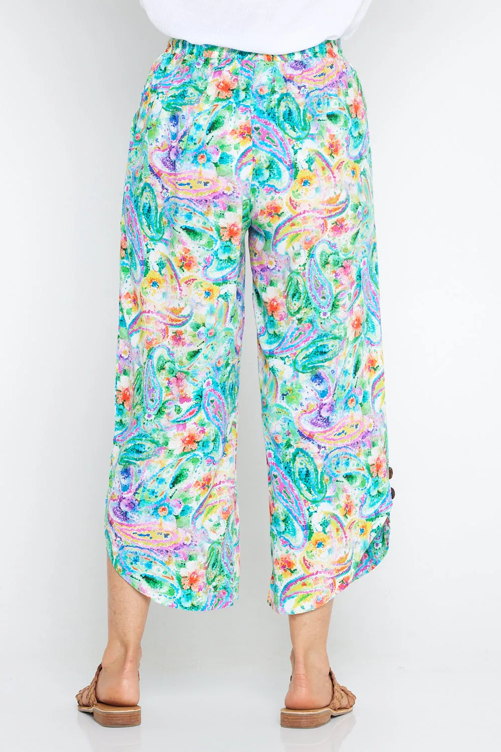 Cartia Pants - Tropical Paisley