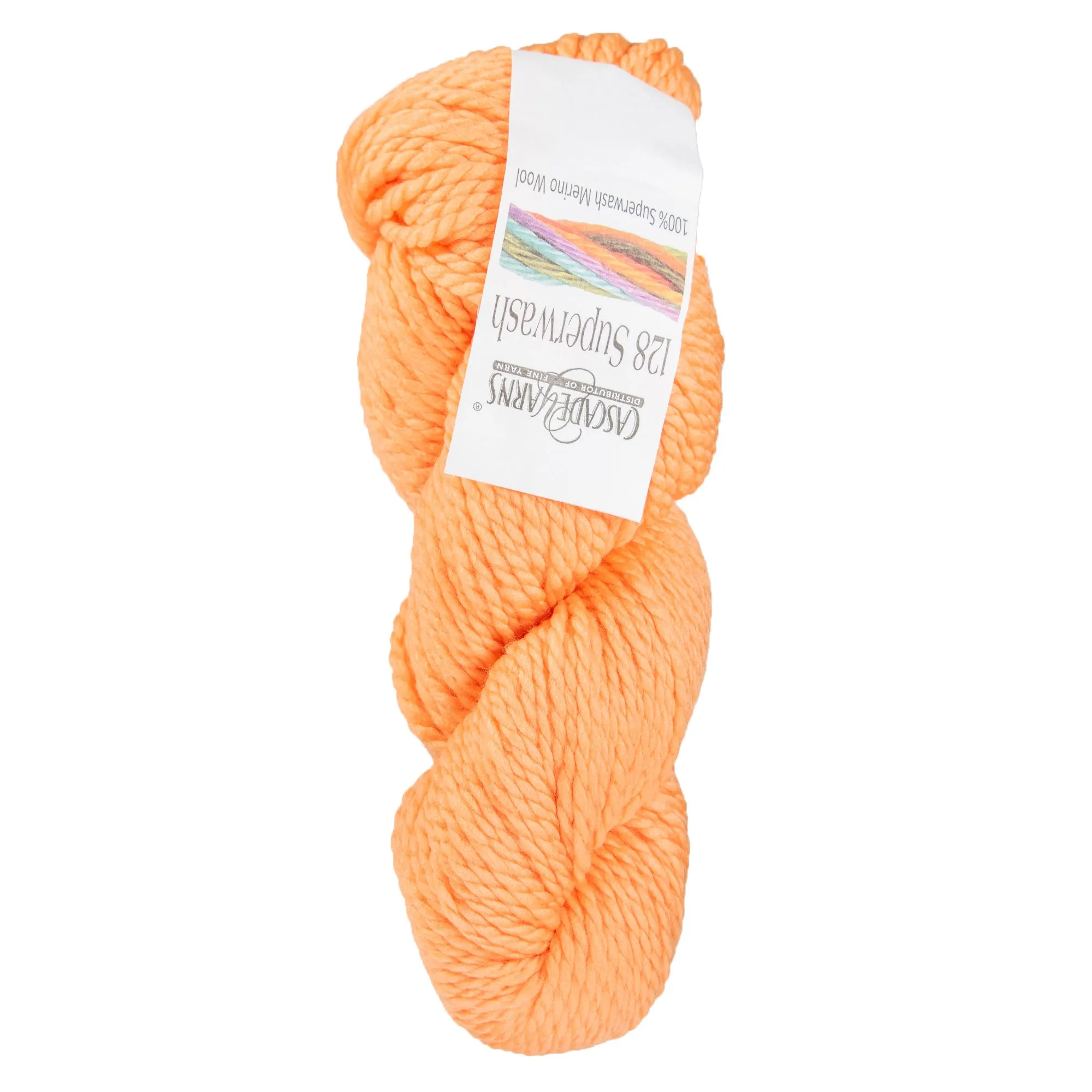 Cascade Yarns 128 Superwash Yarn - 304 Peach Cobbler