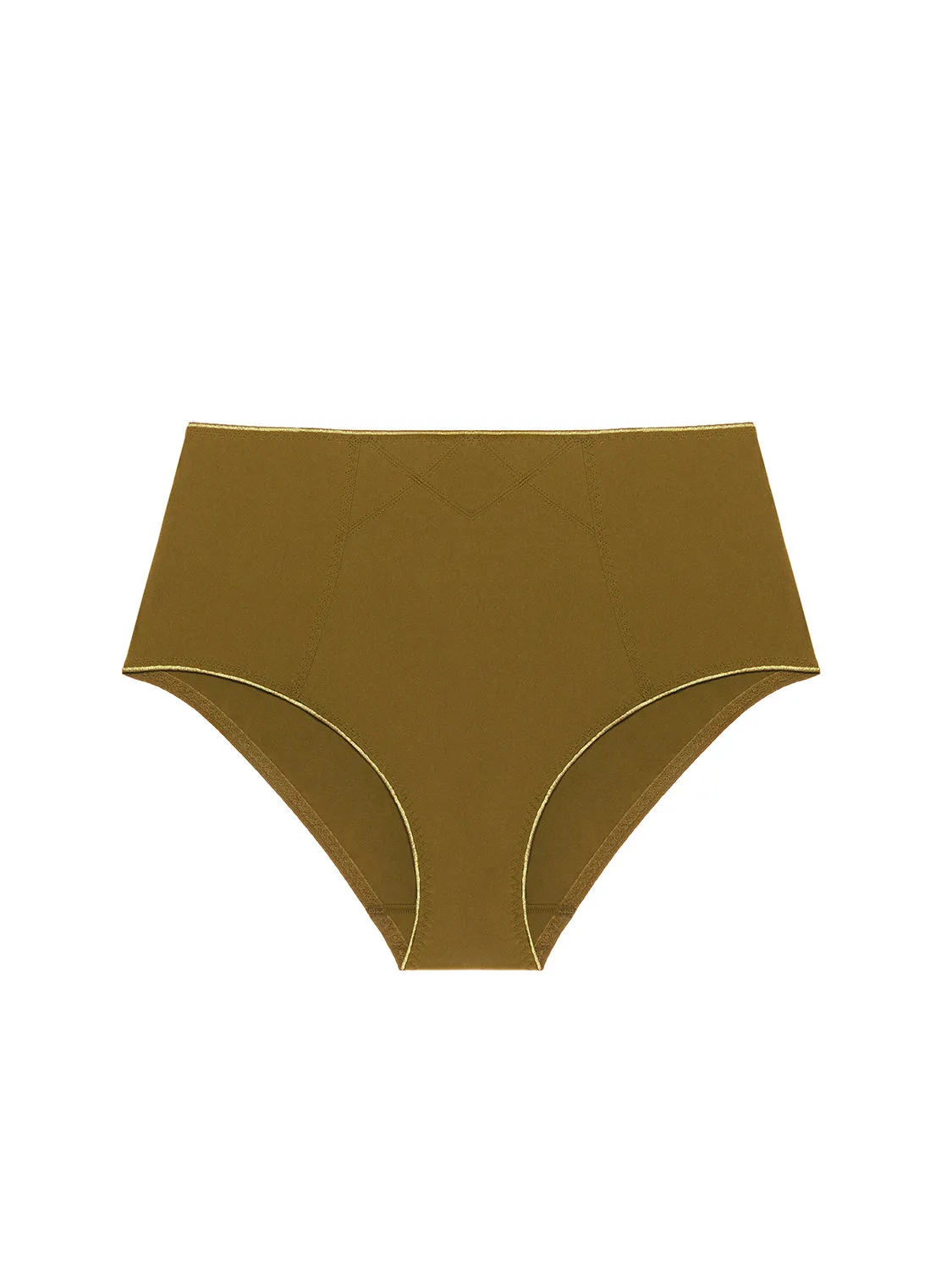 Culotte taille haute - Bronze