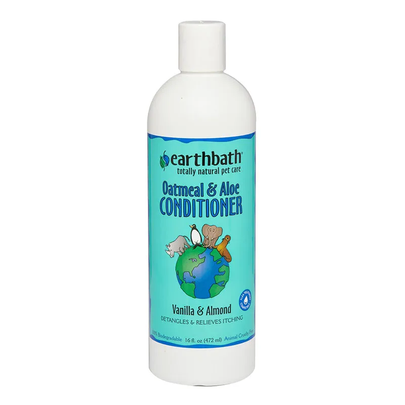 Earthbath Oatmeal & Aloe Conditioner - Vanilla & Almond 16oz