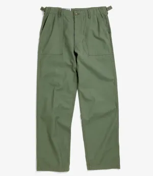 Fatigue Pant - Olive Cotton Reversed Sateen