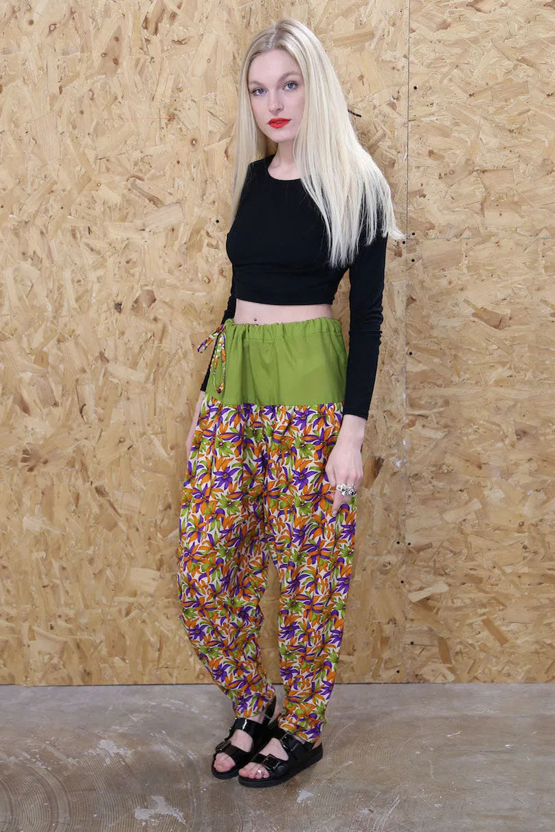 Floral Harem Trousers