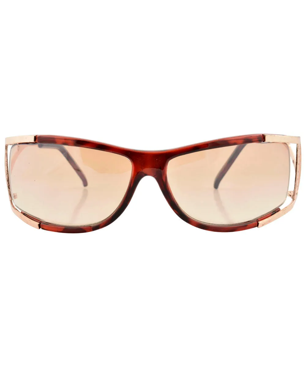 GOODY Tortoise/Brown Fashion-Forward Sunglasses