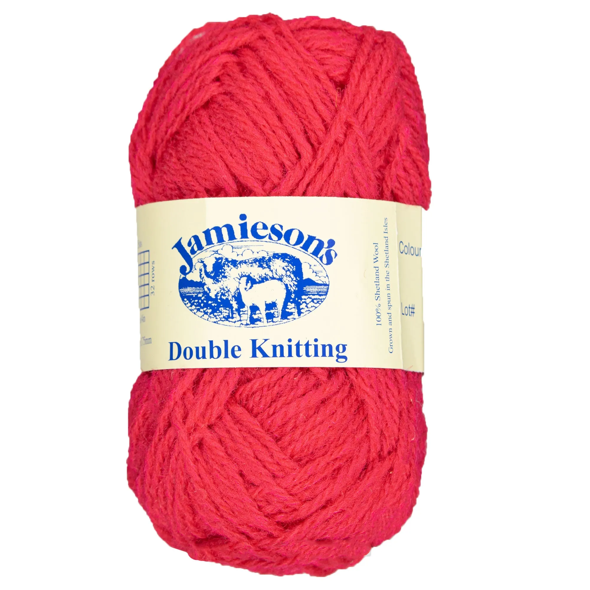 Jamieson's of Shetland Double Knitting Yarn - 530 Fuchsia