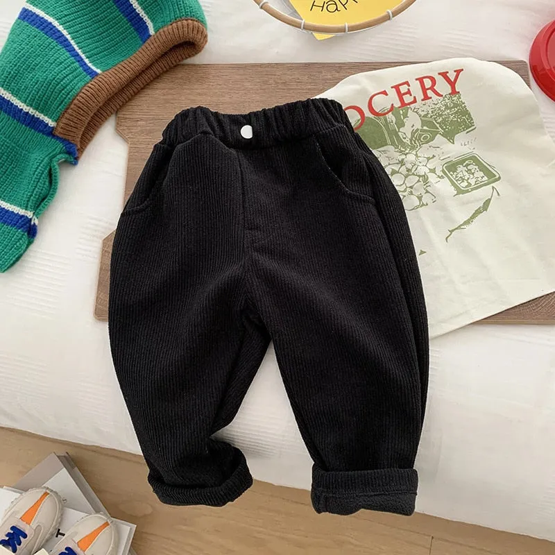 Kids Pants Solid Boys Pants Fashion Children Trousers Brief Kids Jeans