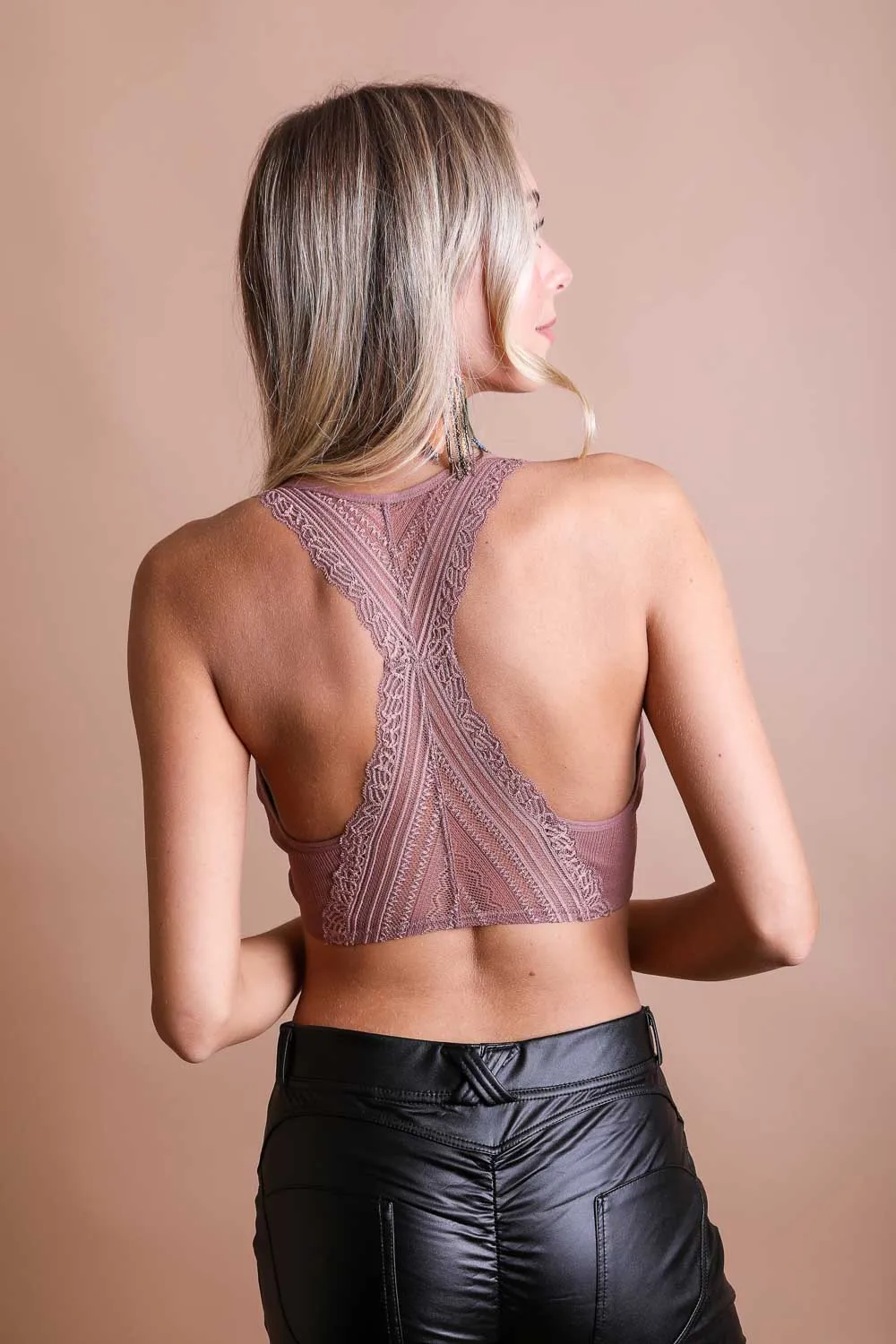 Lacey Racerback Seamless Bralette