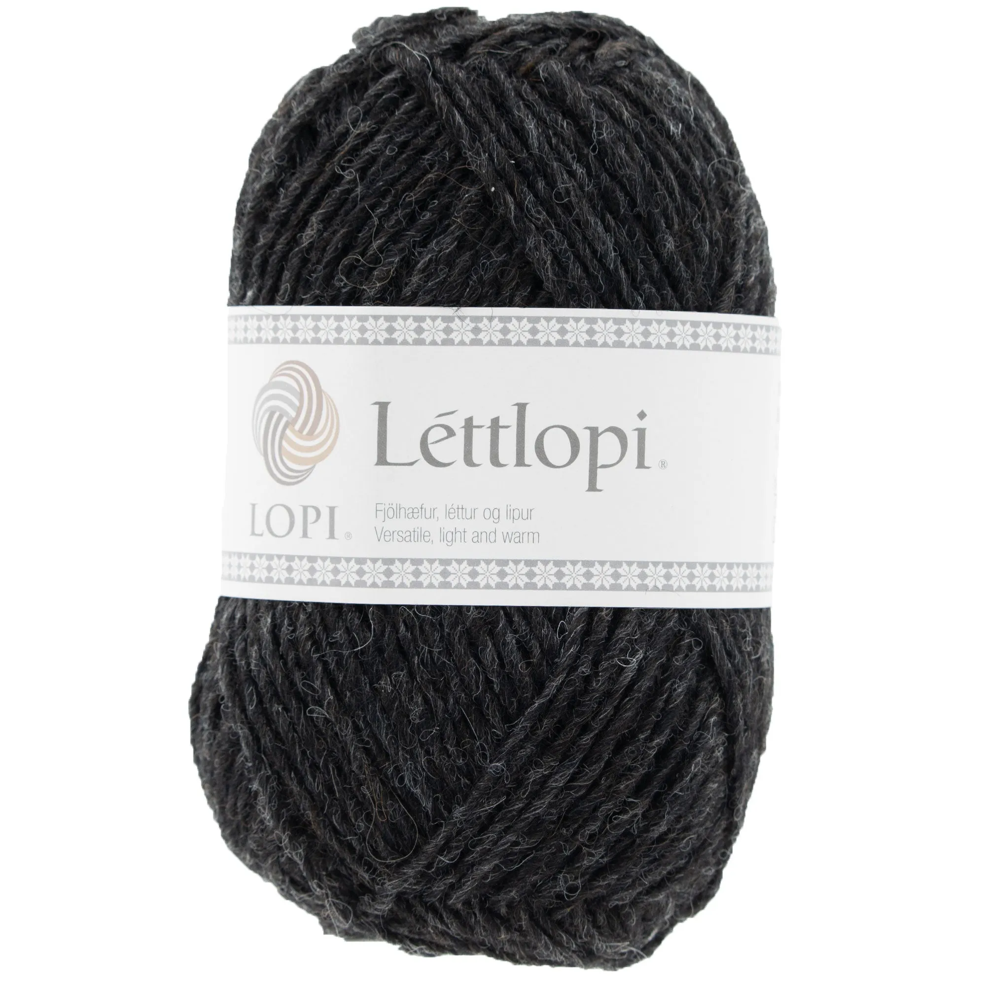 Lopi Lettlopi Yarn - 0005 Black Heather