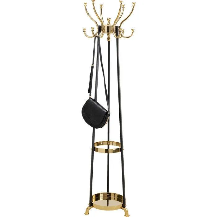 Luna Gold/Black Coat Stand