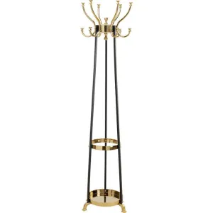 Luna Gold/Black Coat Stand