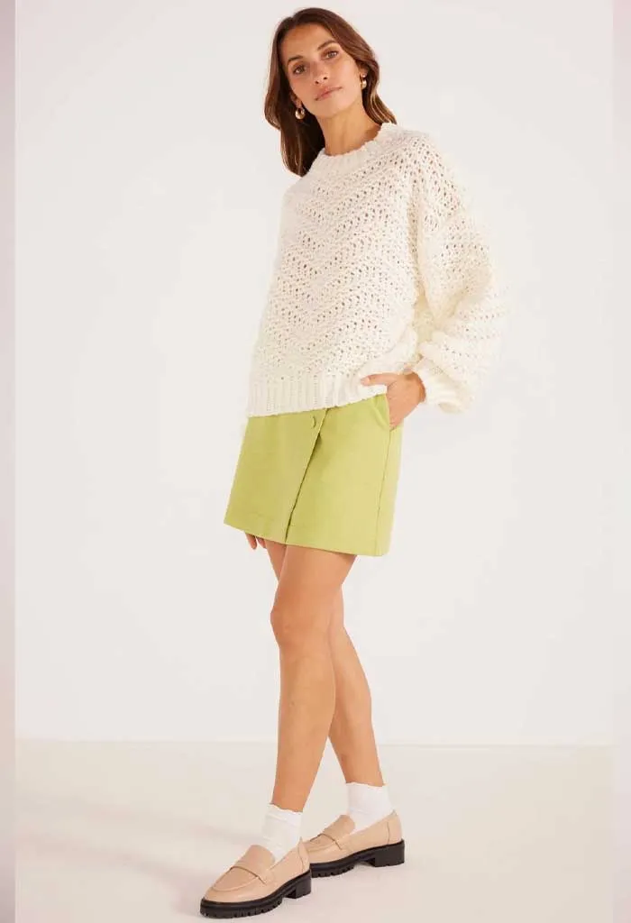 Luna Zig-Zag Knit Jumper