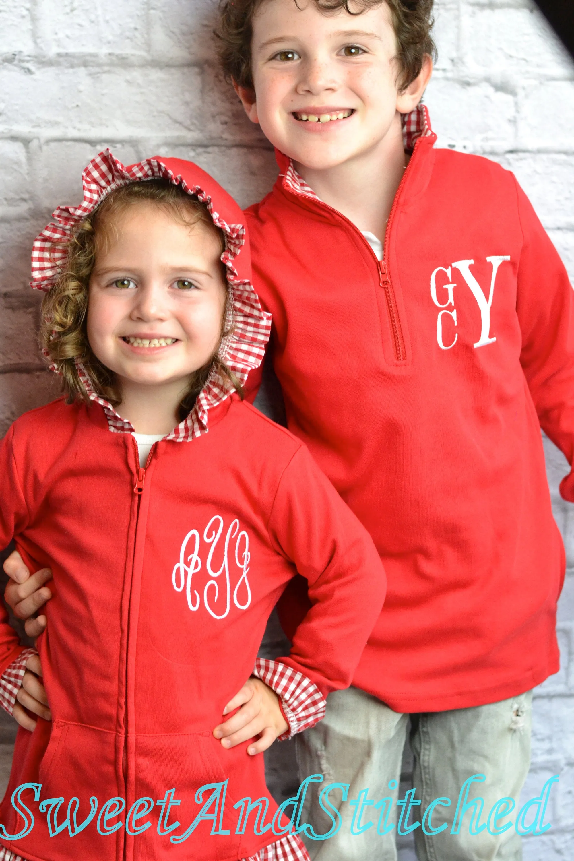 Monogrammed Boys Jacket, Monogrammed pullover sweatshirt for boys