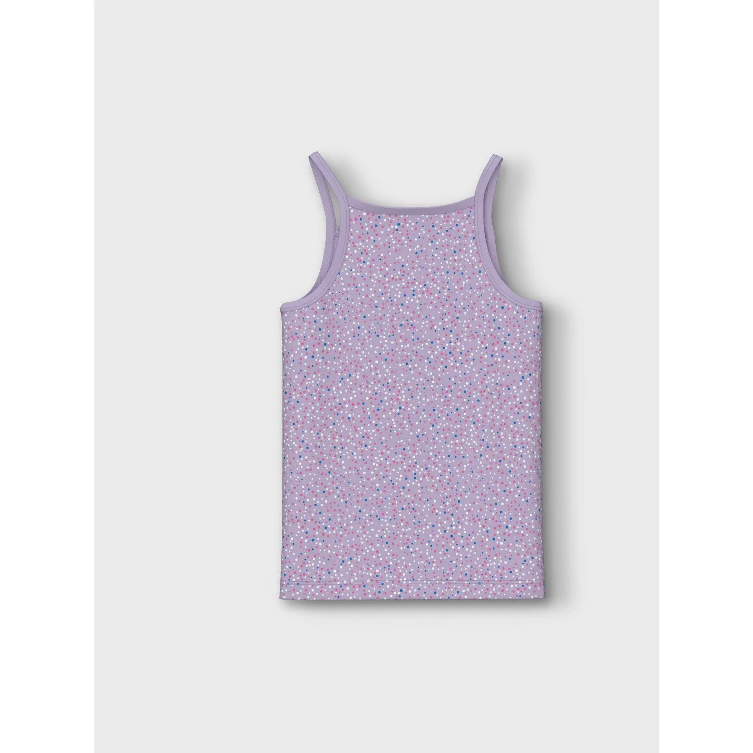 Name It Pastel Lilac Strap Top 2-pack Pastel Lilac Dot Noos