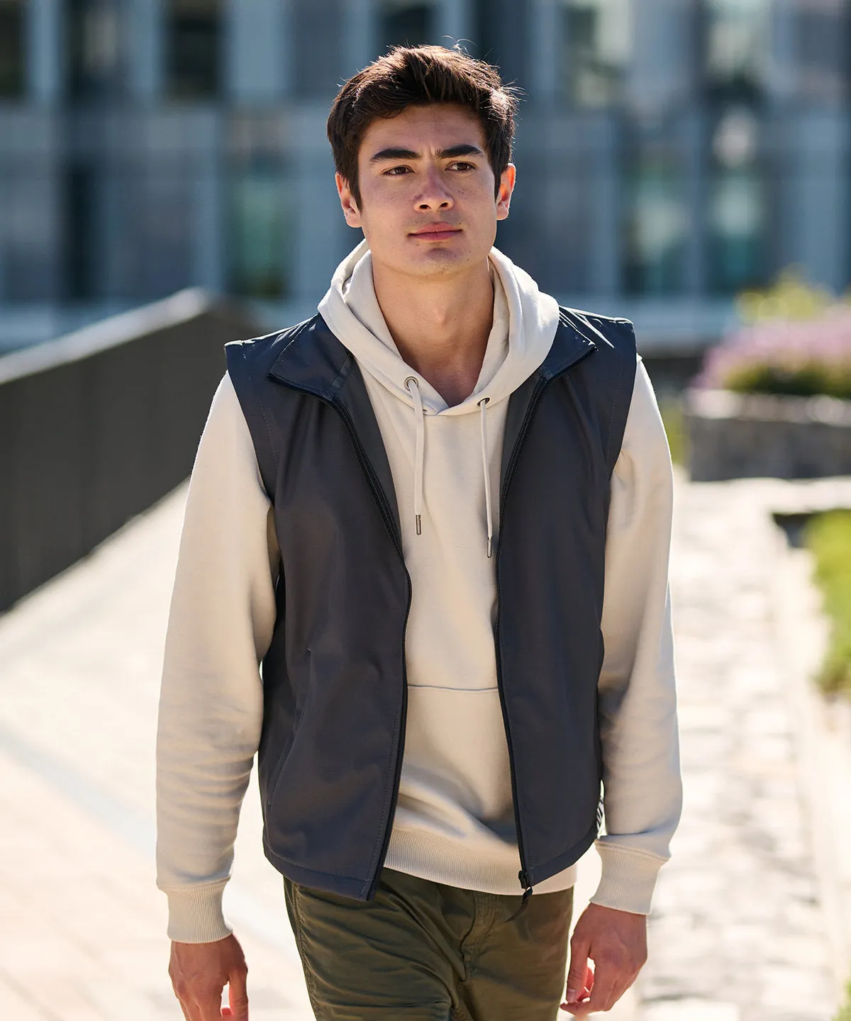 Navy - Classic softshell bodywarmer