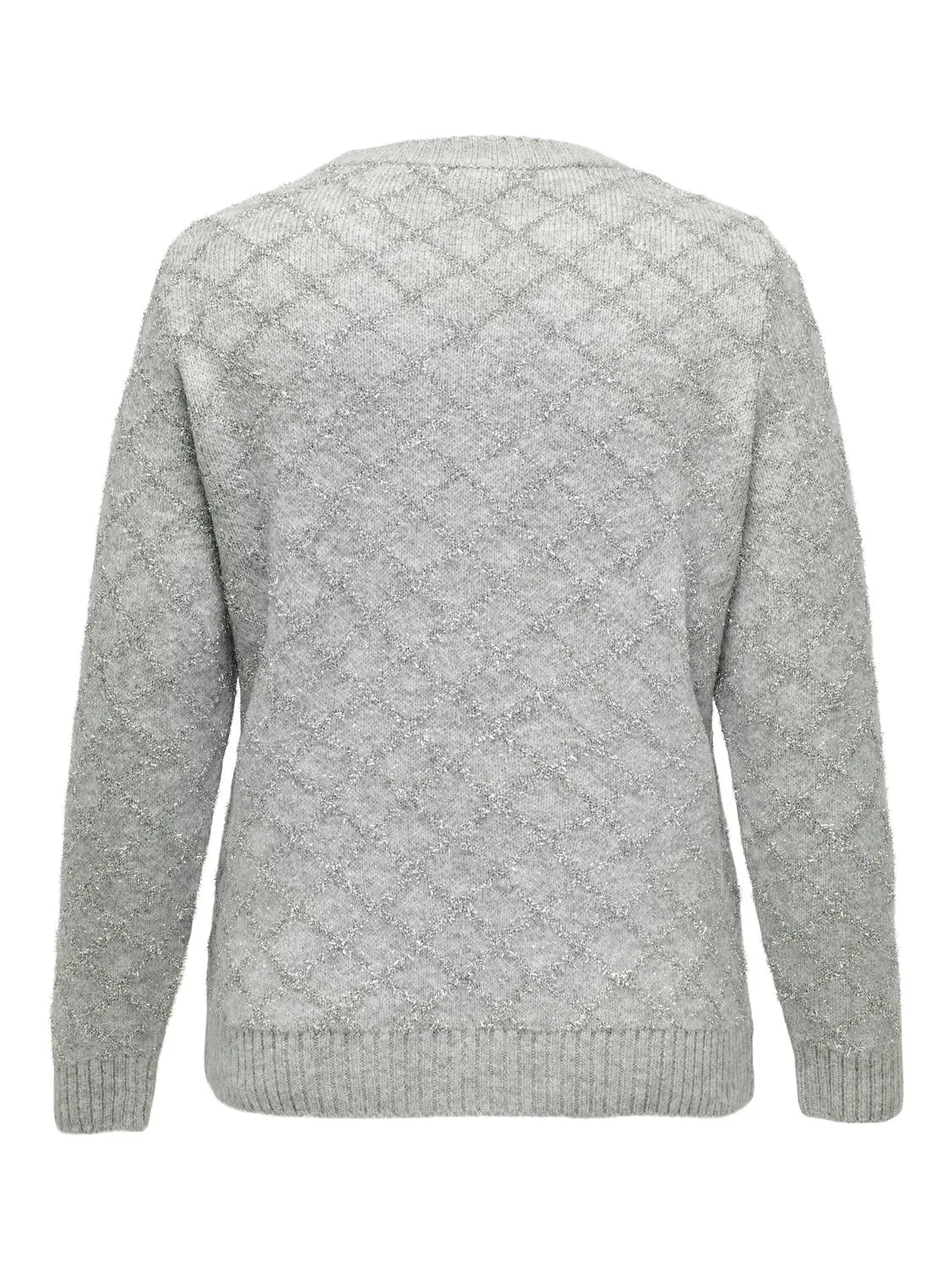 Only Carmakoma Alba Knit Jumper in Grey