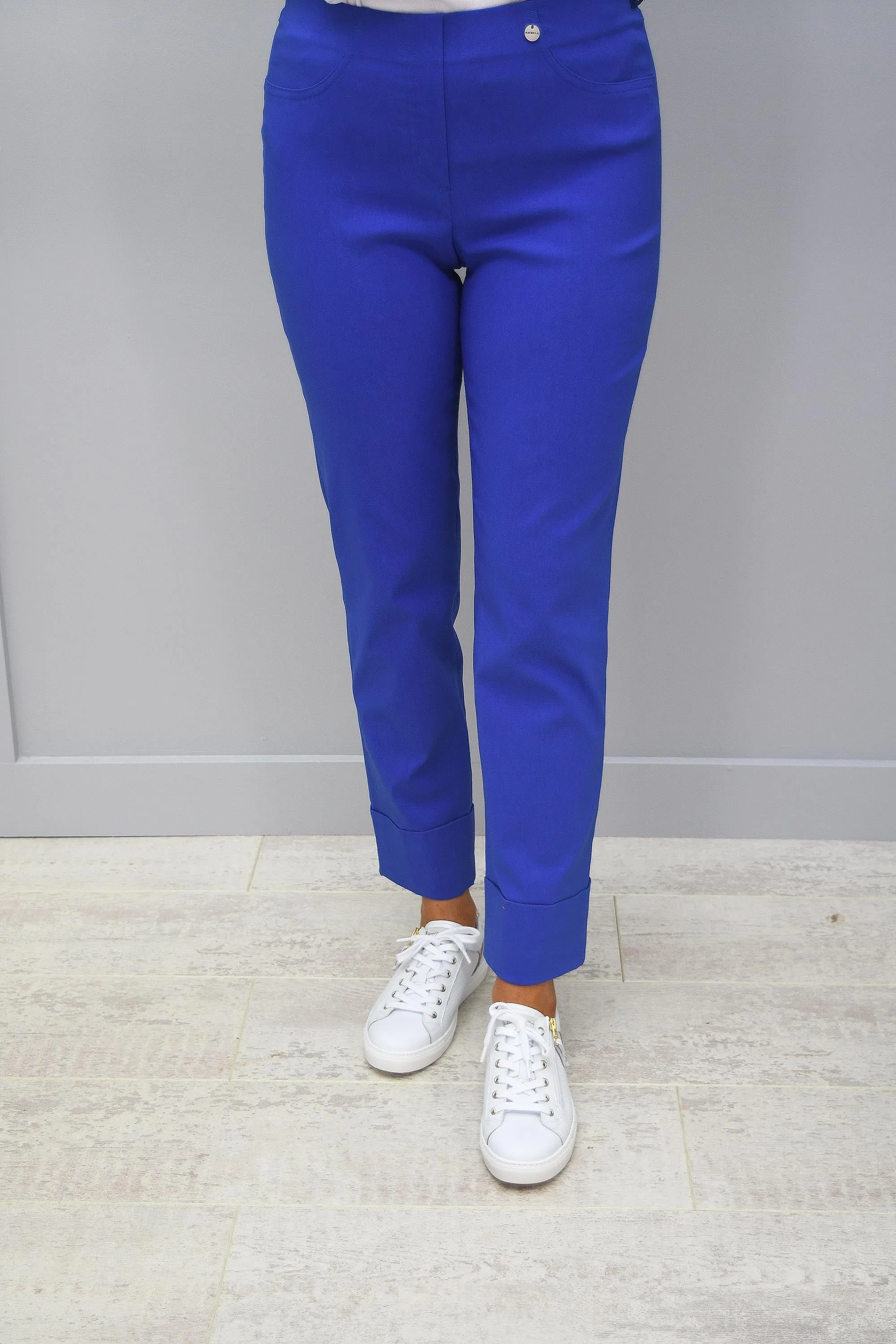 Robell Bella Blue 7/8 Trousers  - 51568 5499 67