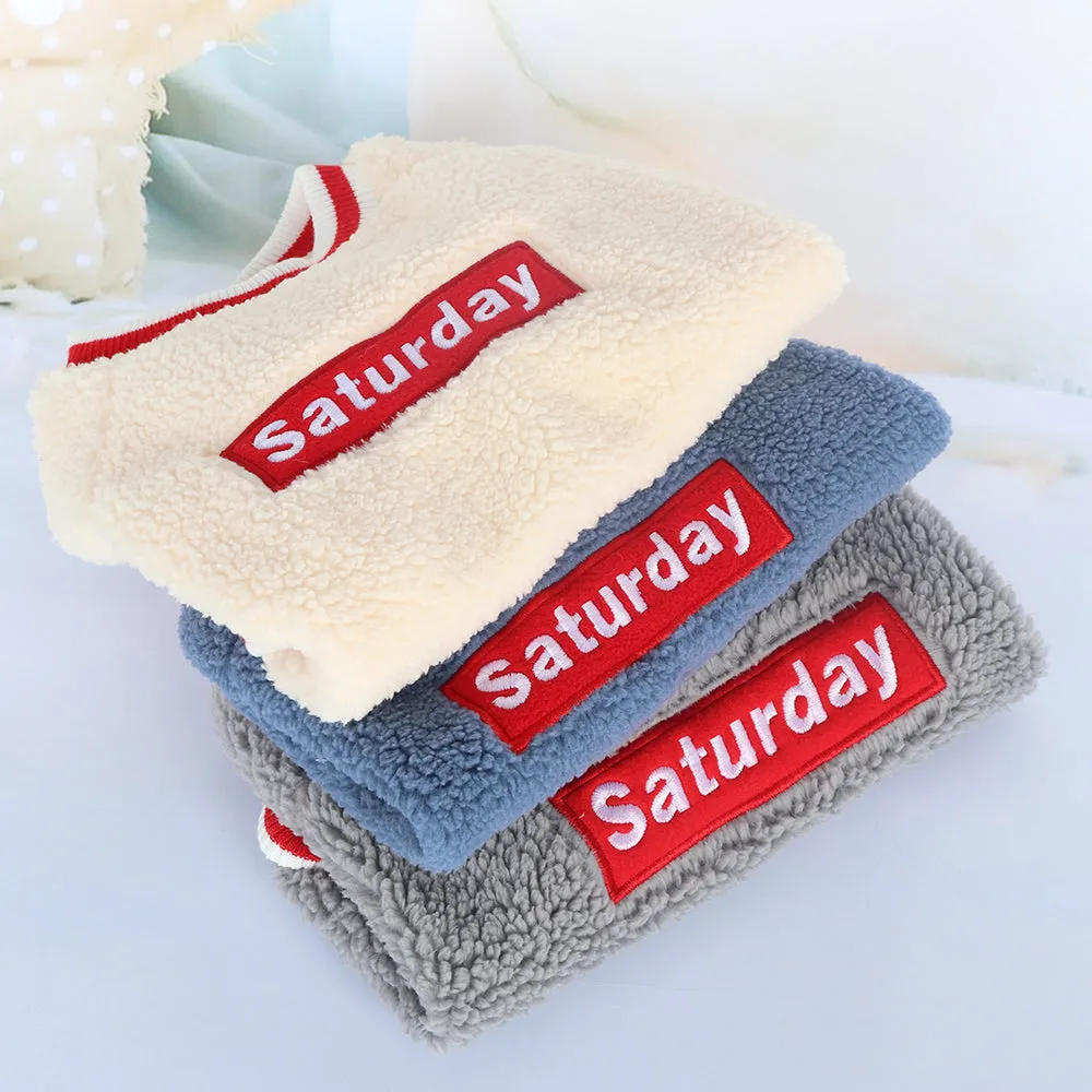 Saturday Softies - warm weekend  pet sweaters!!