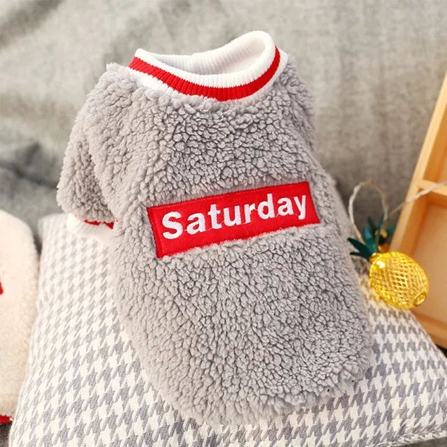 Saturday Softies - warm weekend  pet sweaters!!