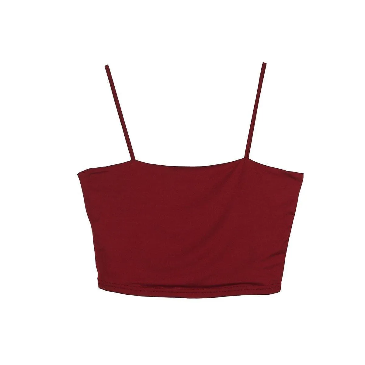 Sexy Women Crop Tops Sleeveless Straps