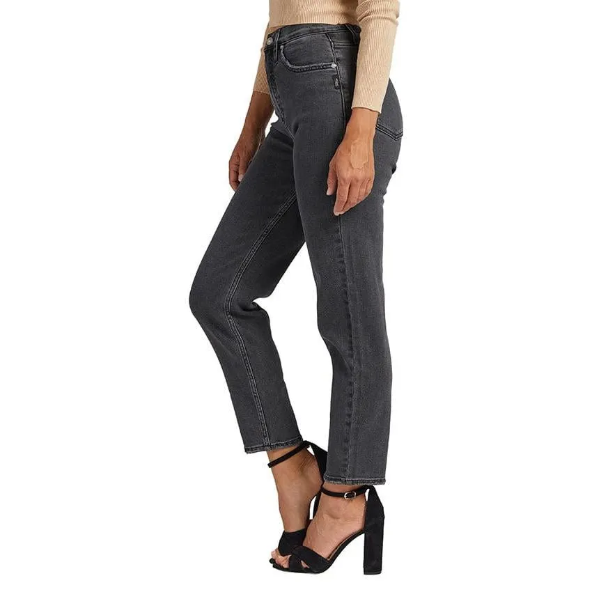 Silver Highly Desirable Slim Straight Jean