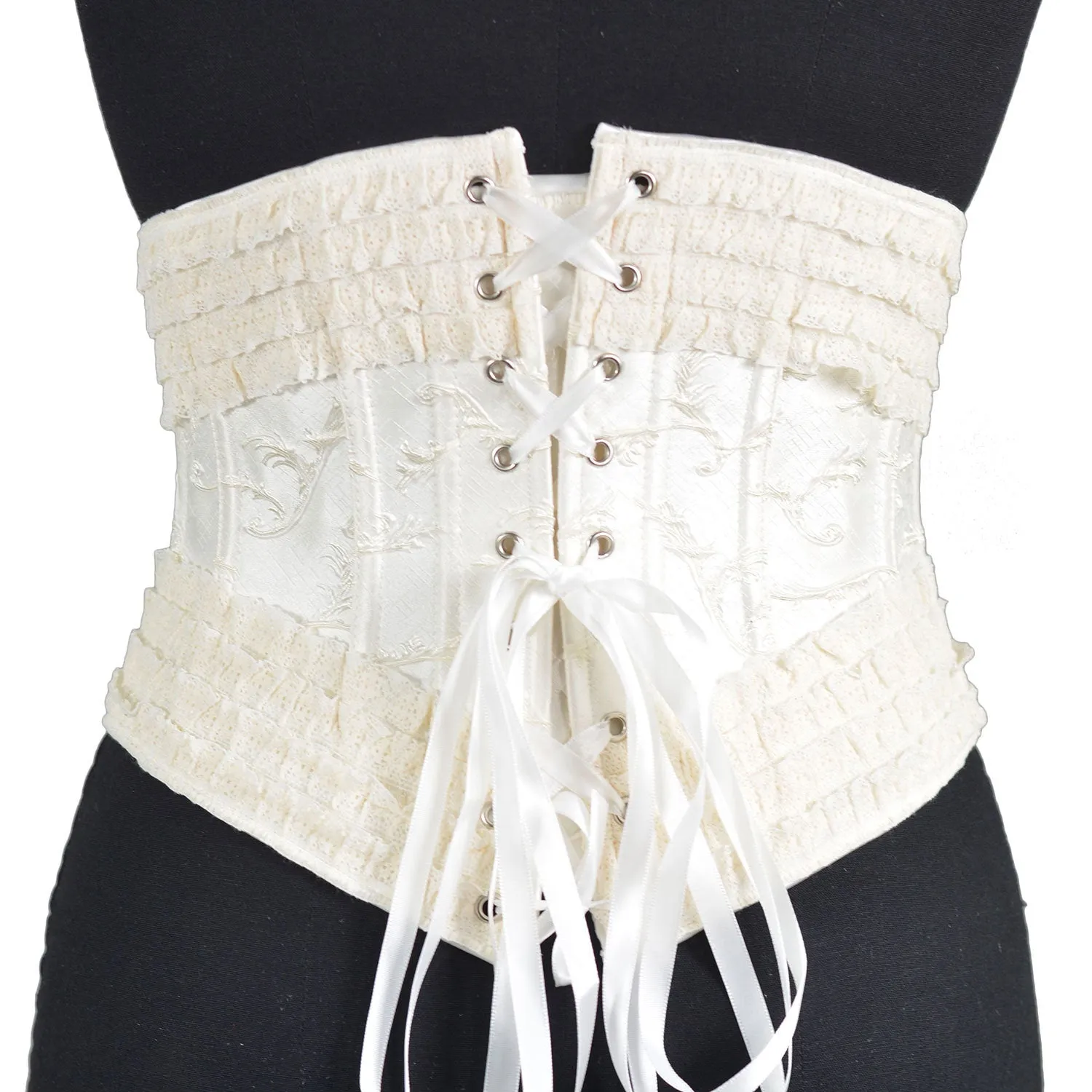 Vintage Remake Lace up WaistBand