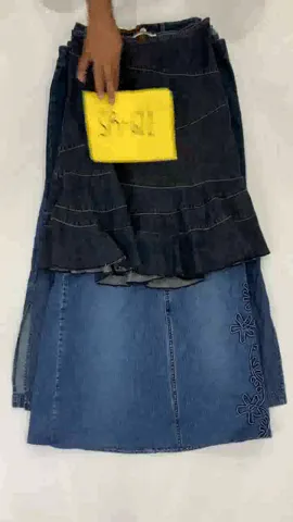 Y2K Unique Denim Skirts (SR-611)